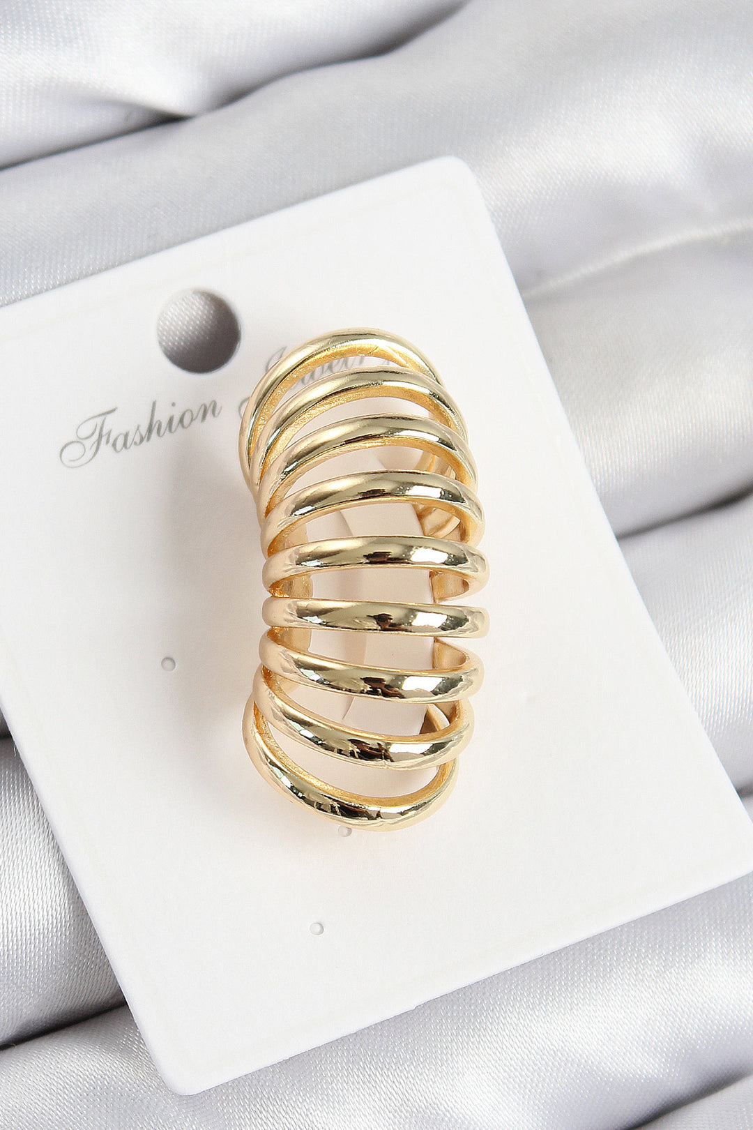 EBJ Rice Spring Model Gold Color Right Cartilage Earring - Taunton