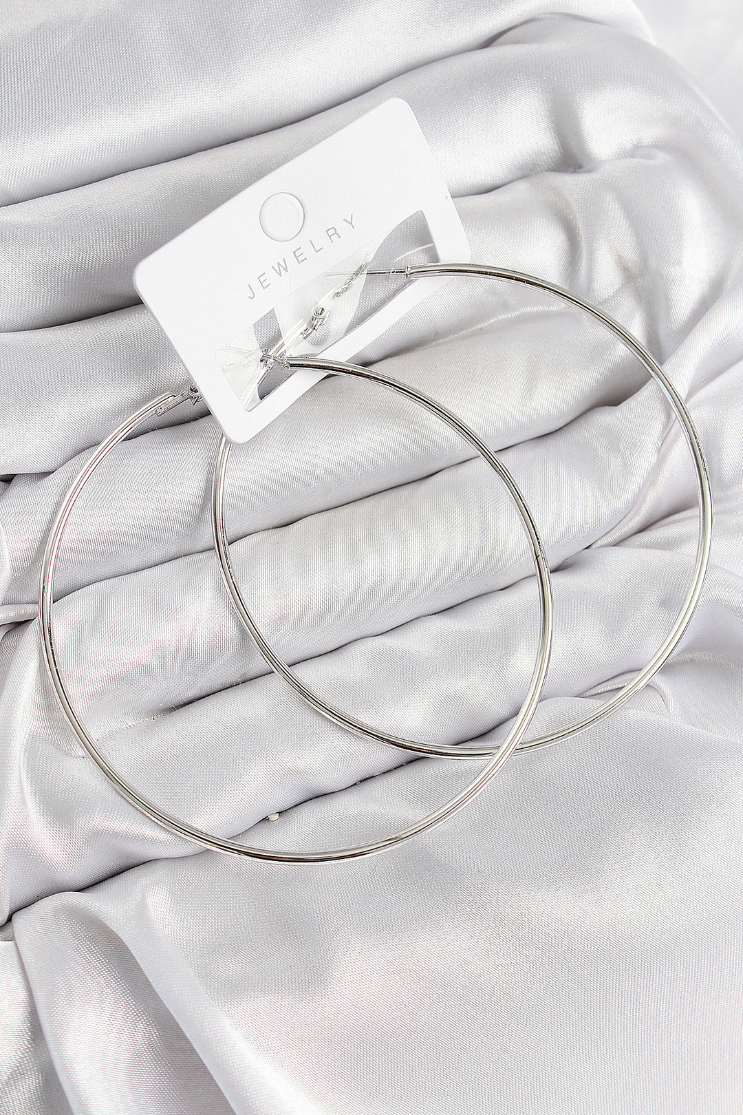 EBJ Rice Grain Model Silver Color Women's Earrings - Villafranca del Panadés