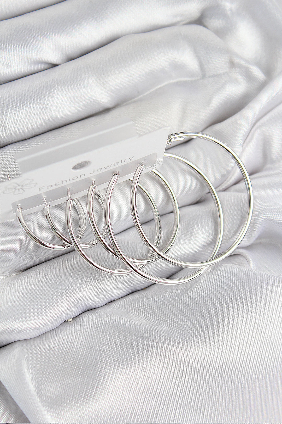 EBJ Rice Ring Model Silver Color Women's Set Earring - Johnson City