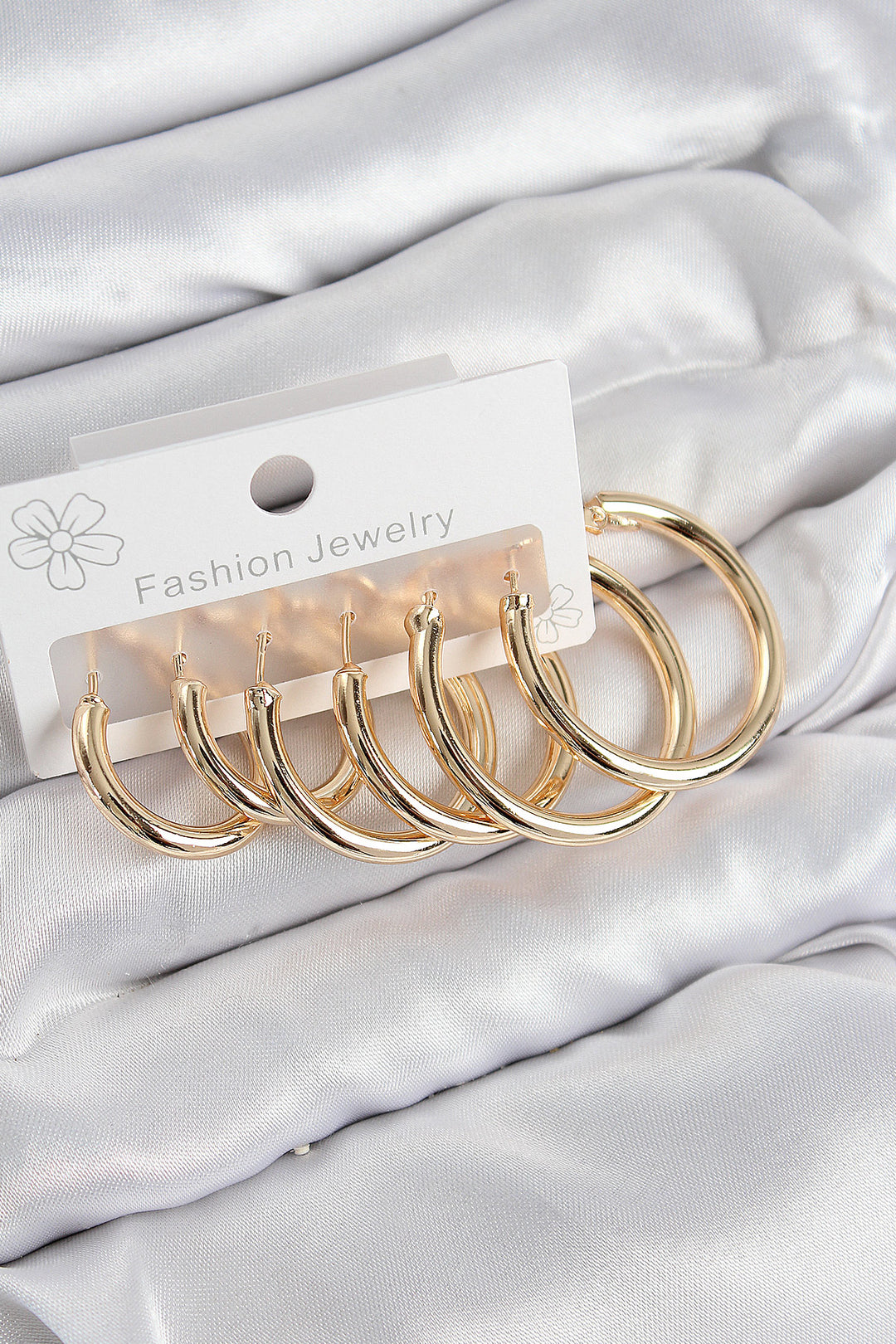 EBJ Rice Ring Model Gold Color Women's Set Earring - Hoffman Estates
