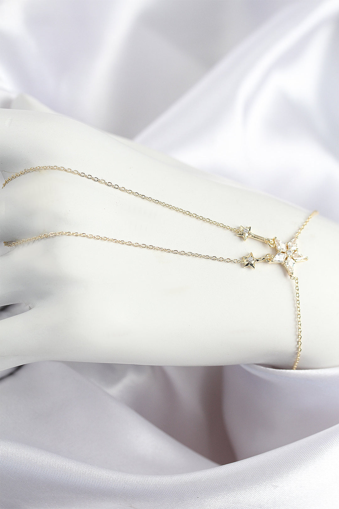 EBJ Rice Zircon Stone Star Model Gold Color Şahmeran - Redwood City