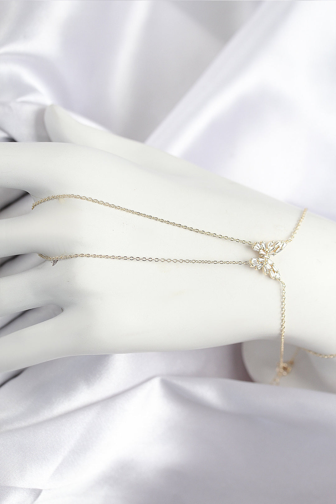 EBJ Rice Zircon Stone Butterfly Model Gold Color Şahmeran - Alès