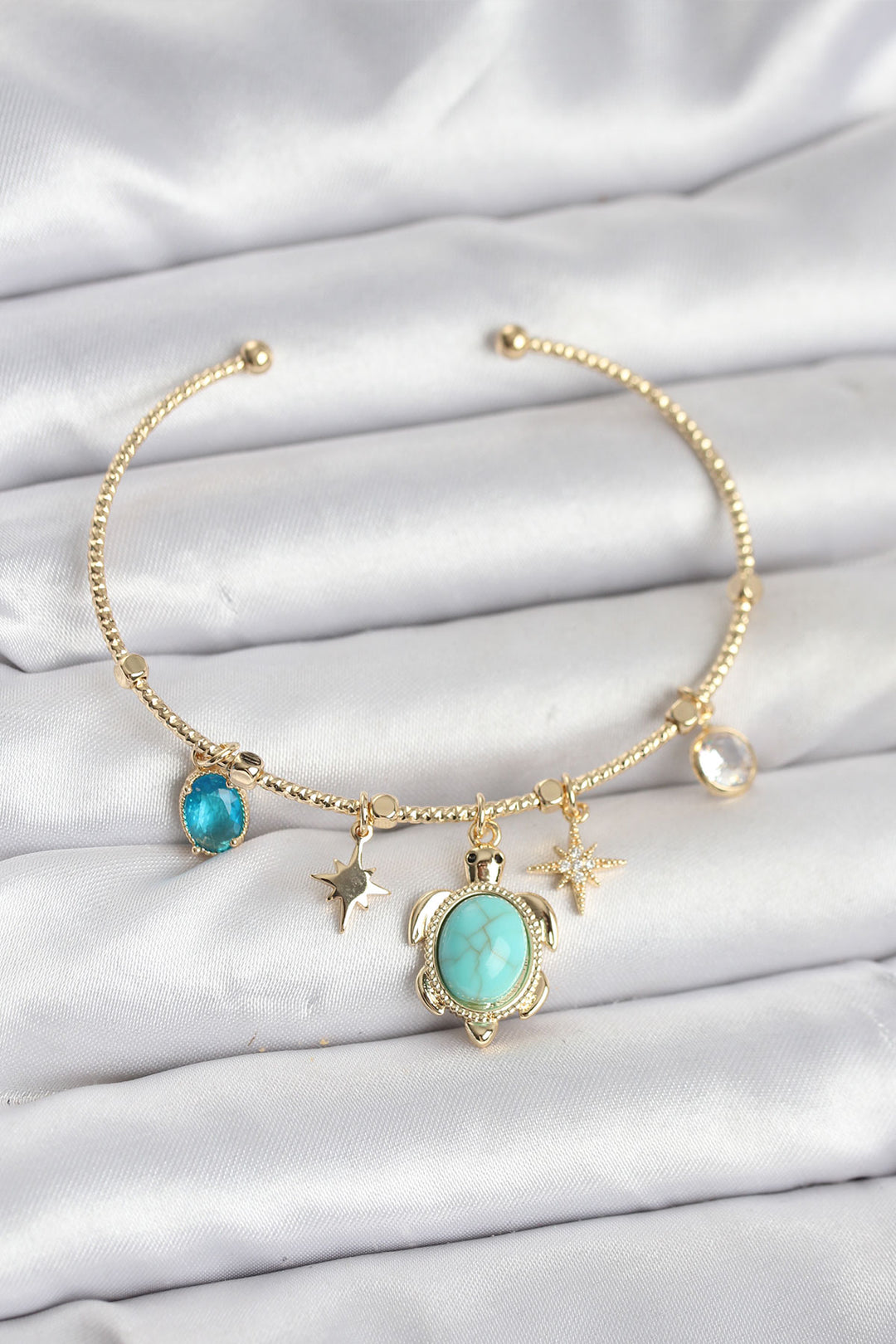 EBJ Caretta Caretta Charm Gold Color Women's Bracelet - Chiclana de la Frontera