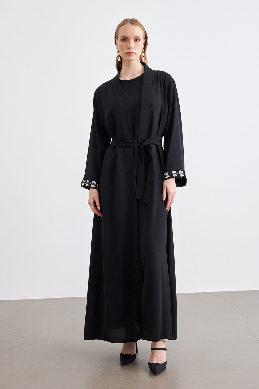ZRF Women Rita Abaya Set - Black - Alexandria