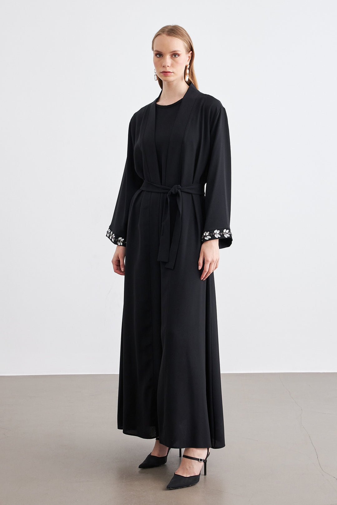 ZRF Women Rita Abaya Set - Black - Alexandria
