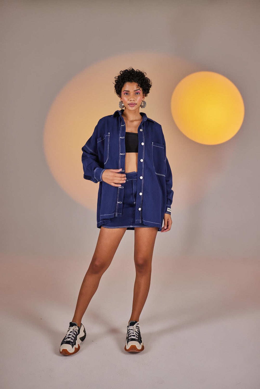 HLLY Women Sofie Skirt Navy - Monroe