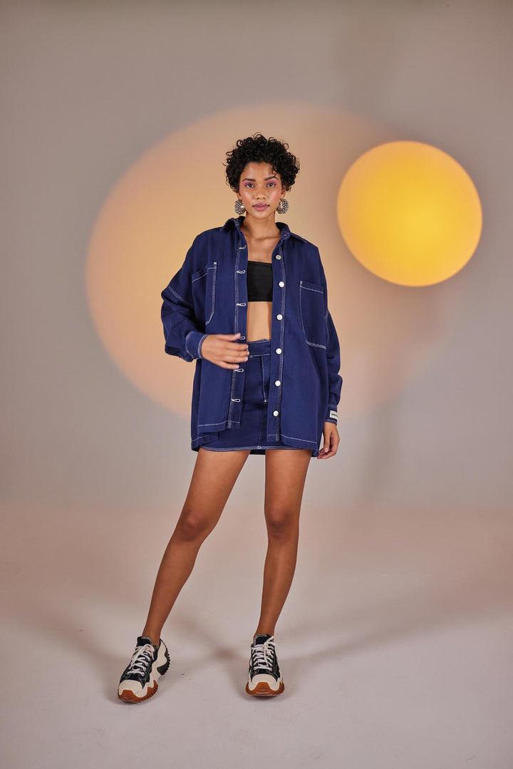 HLLY Women Sofie Skirt Navy - Monroe