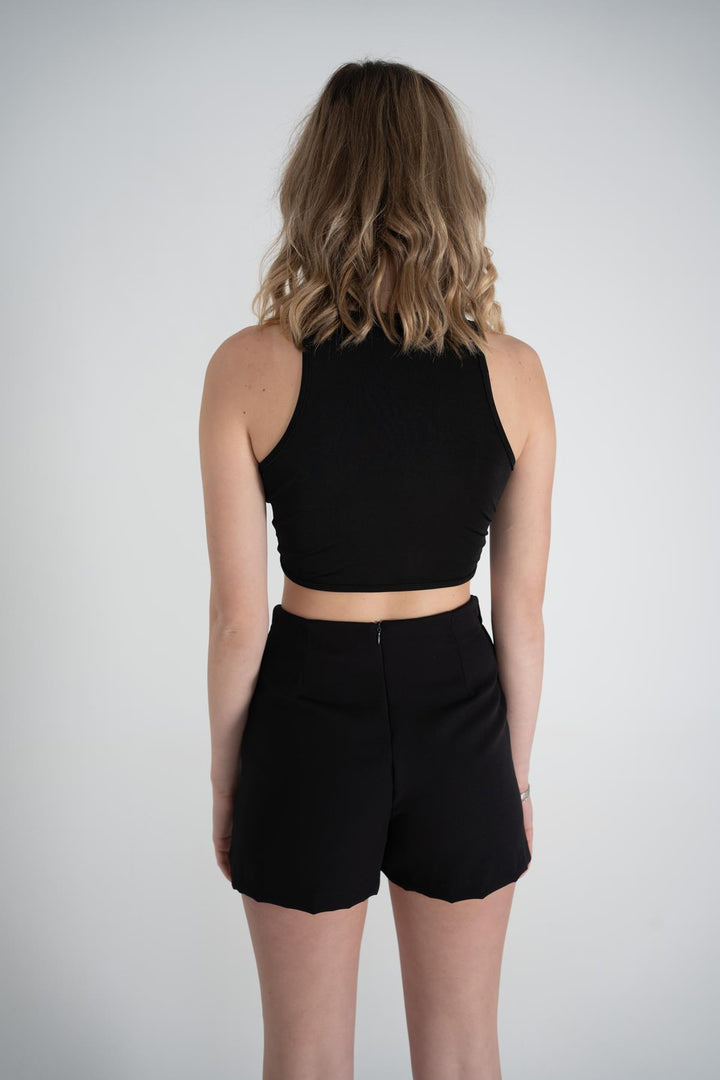 HLLY Women Sobia Blouse Black - Mykolaiv