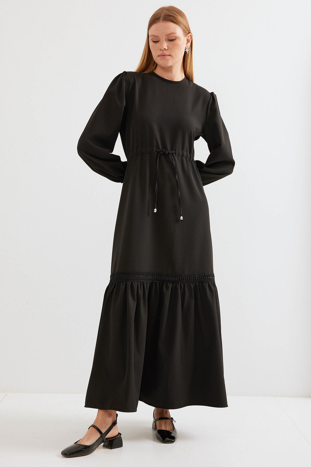 BGD Women Long Dress - Black - Avondale