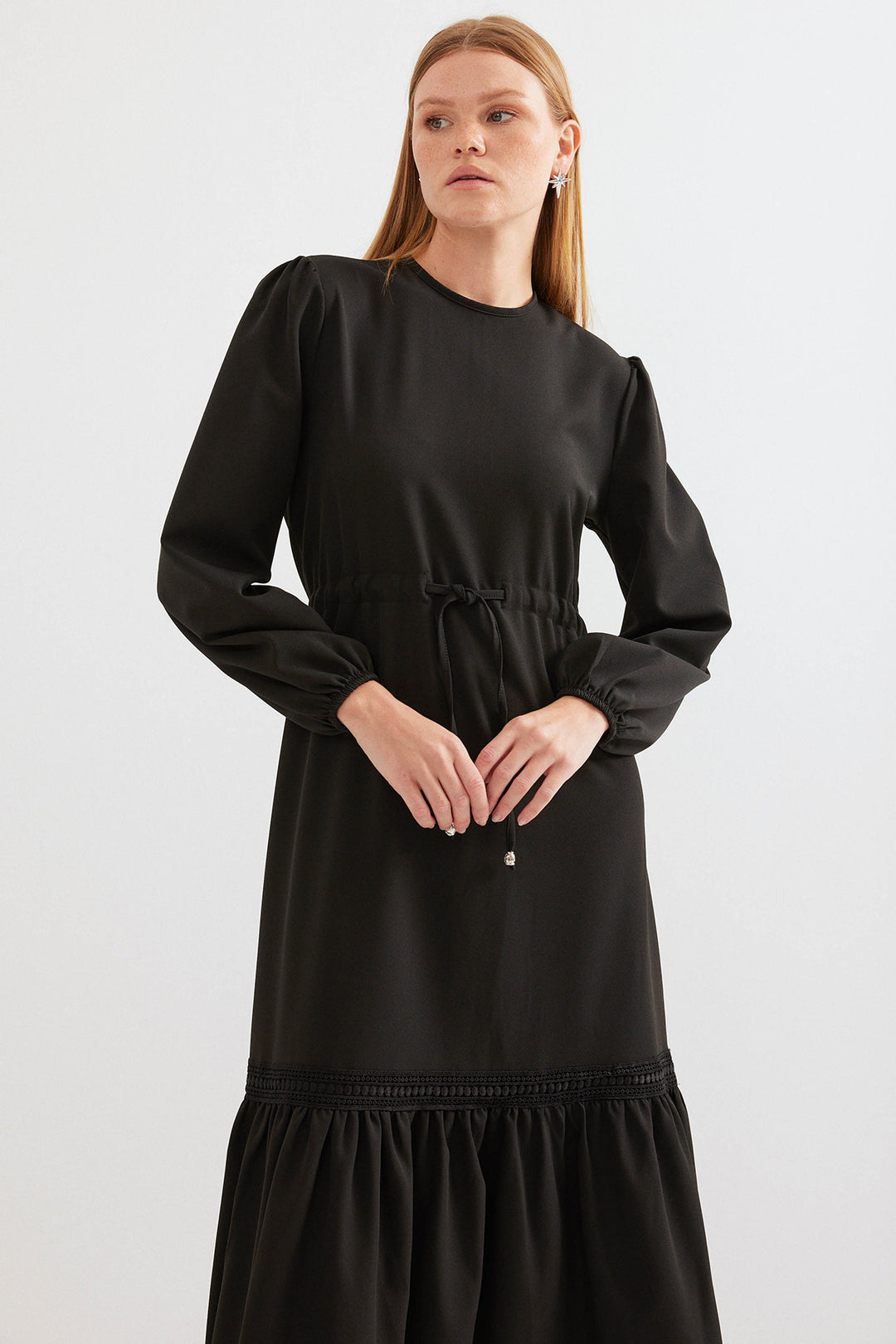 BGD Women Long Dress - Black - Avondale