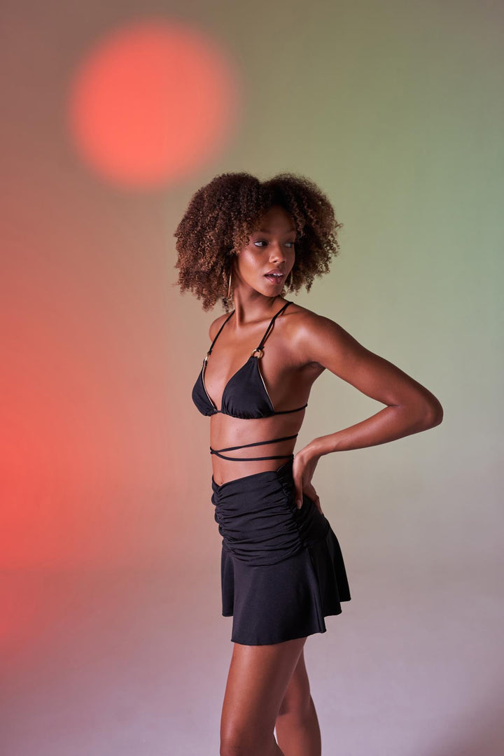 HLLY Women Delphi Skirt Black - Annecy