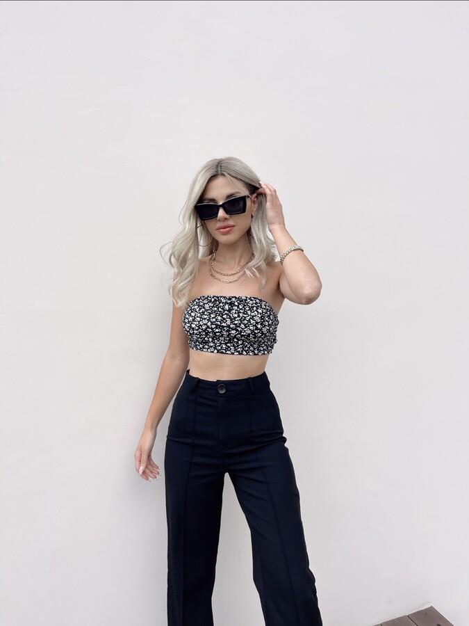 HLLY Women Touch Black Blouse - Slidell