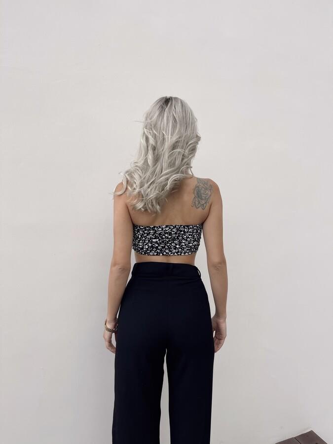 HLLY Women Touch Black Blouse - Slidell