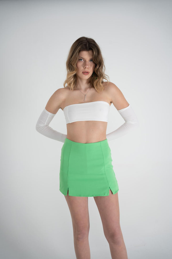 HLLY Women Wren Shorts Skirt Green - Peristéri