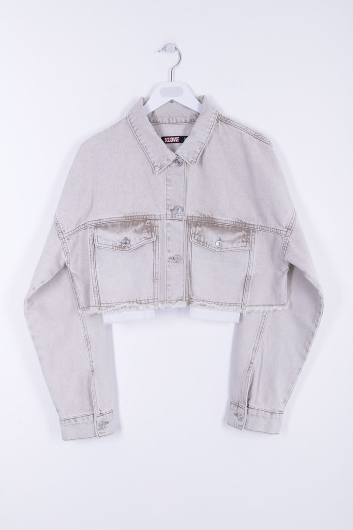 XLJ Denim Short Jacket with Revealed Pocket Liners Mixed - Boynton Beach