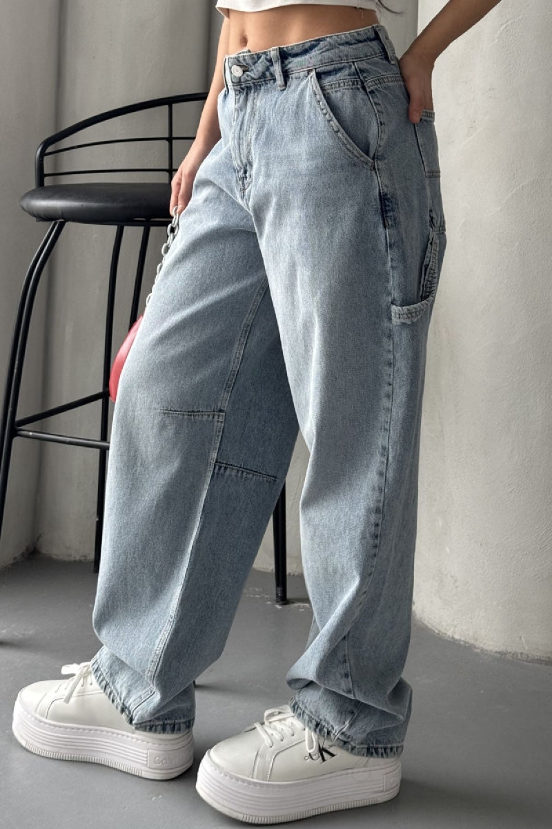 XLJ Baggy Jean with Dart Detail  - Bartlett
