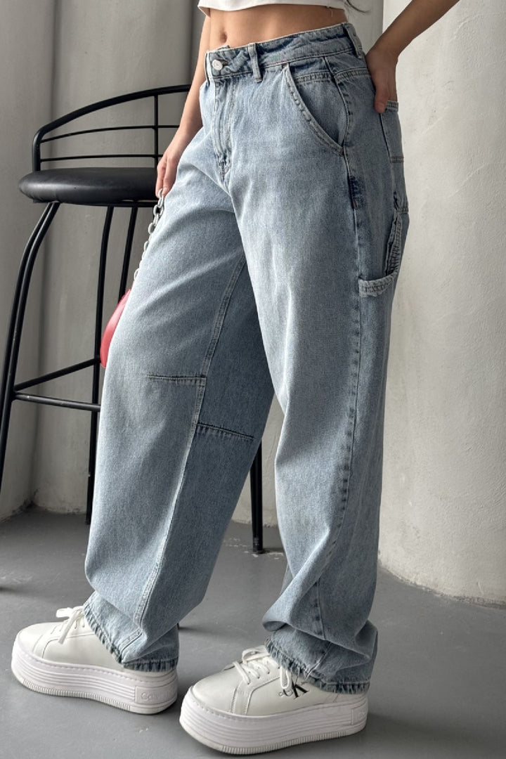 XLJ Baggy Jean with Dart Detail  - Bartlett