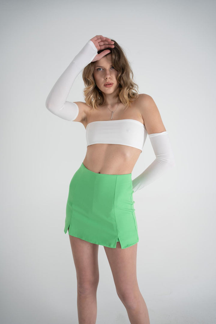 HLLY Women Wren Shorts Skirt Green - Peristéri