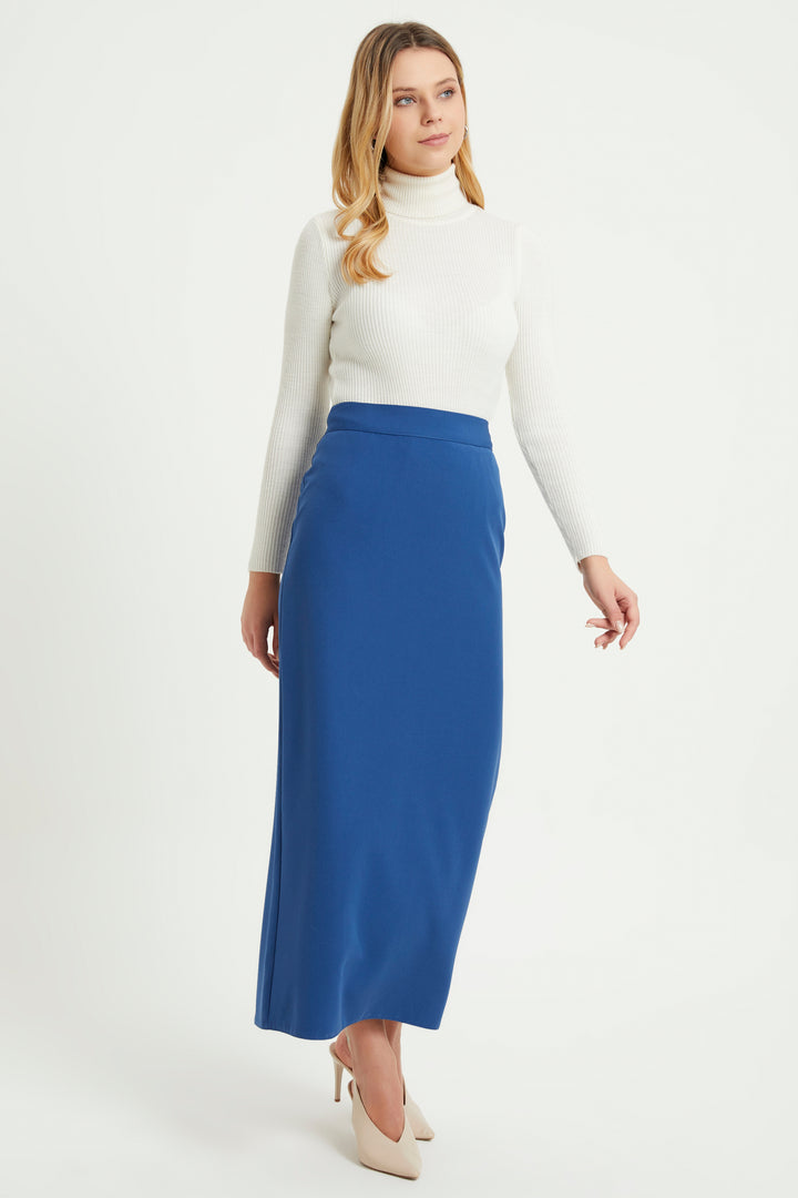 ZRF Women Pencil Skirt - indigo - Tuxpan