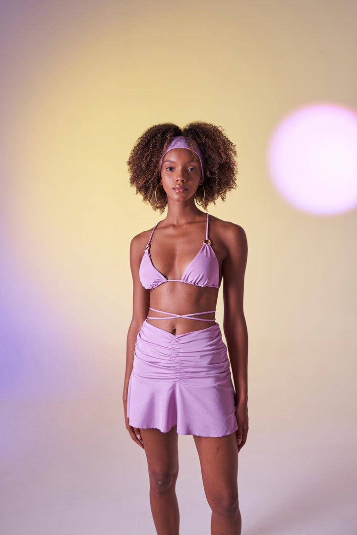 HLLY Women Delphi Skirt Lilac - Hereford
