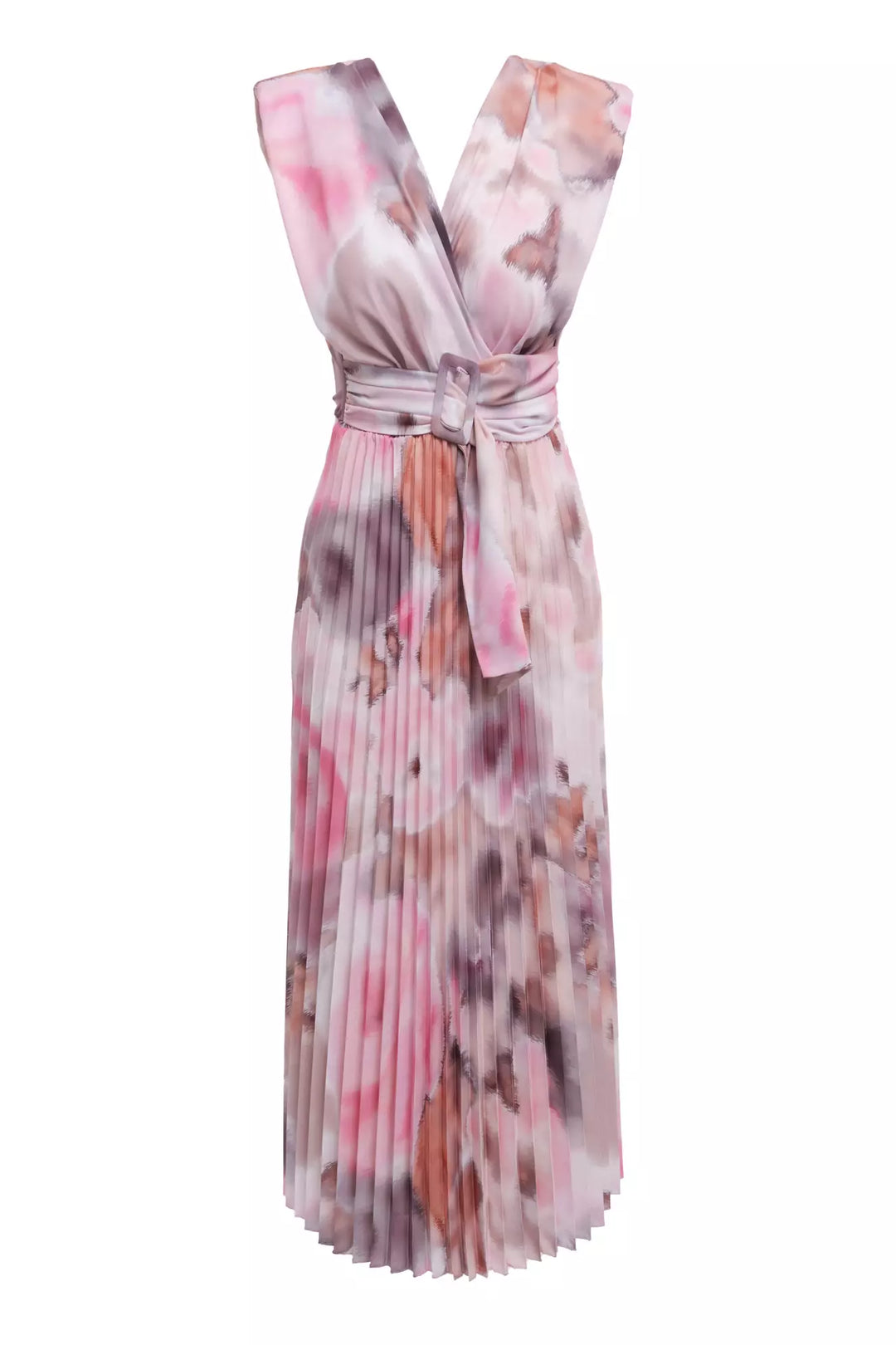 FRV Printed crepe sleeveless mini dress - St. Peters
