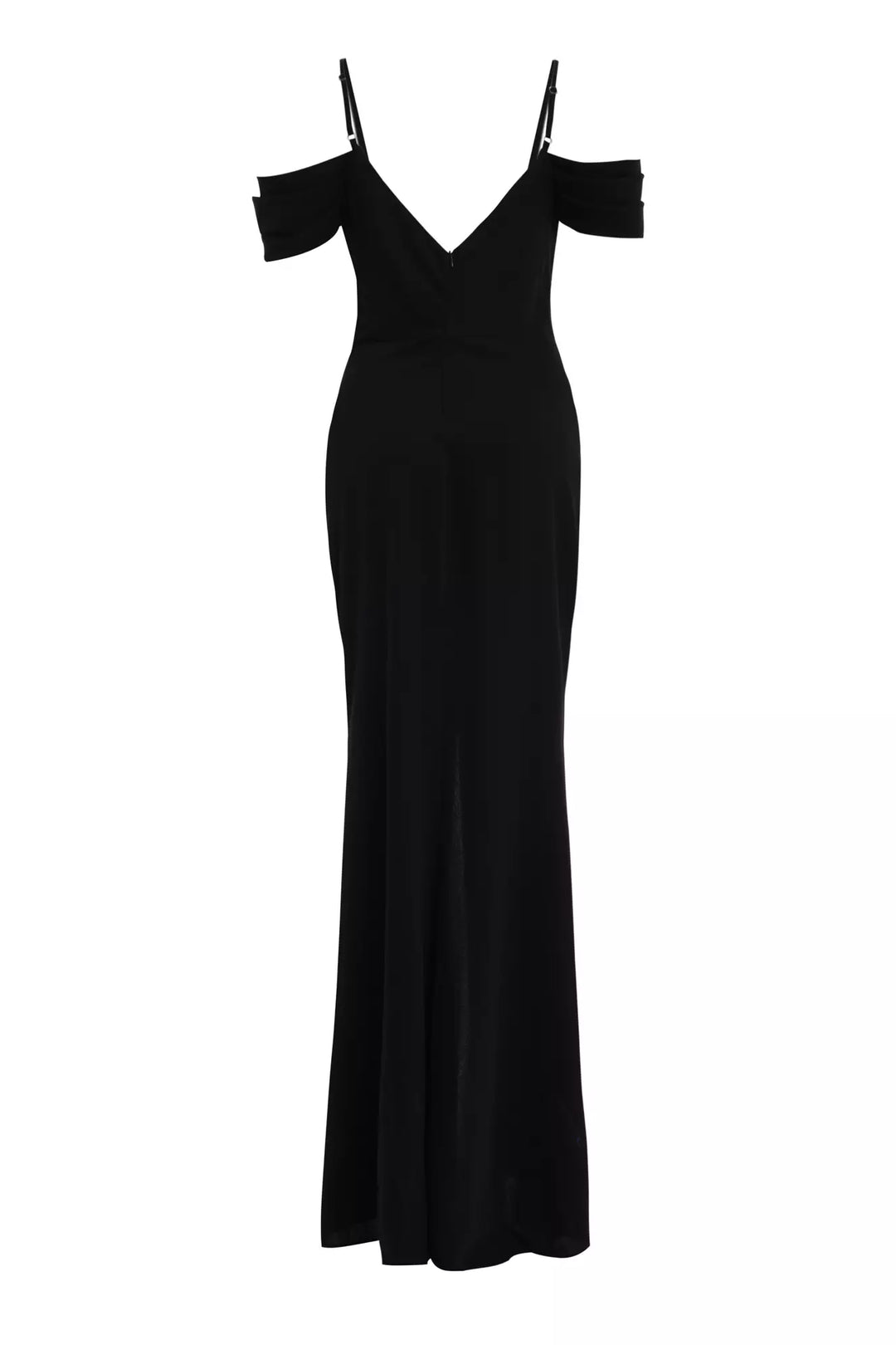 FRV Black crepe sleeveless maxi dress - Ciudad Valles
