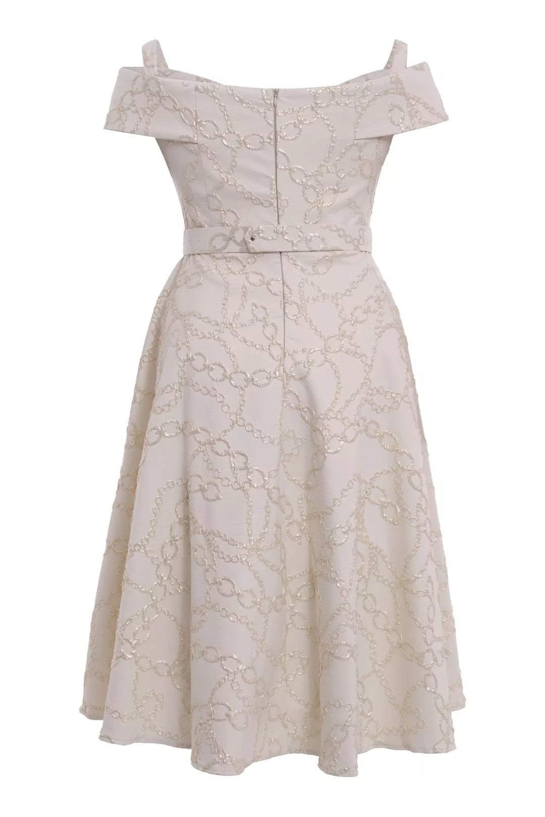 FRV Printed plus size jakar sleeveless midi dress - Irvine