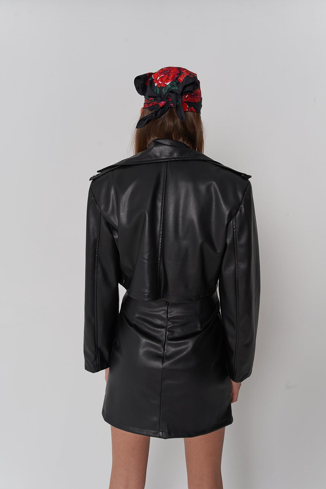 HLLY Women Petter Leather Skirt Black - Hempstead