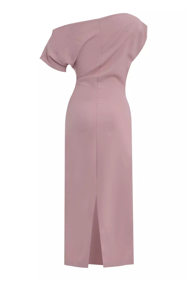 FRV Blush crepe sleeveless midi dress - El Dorado Hills