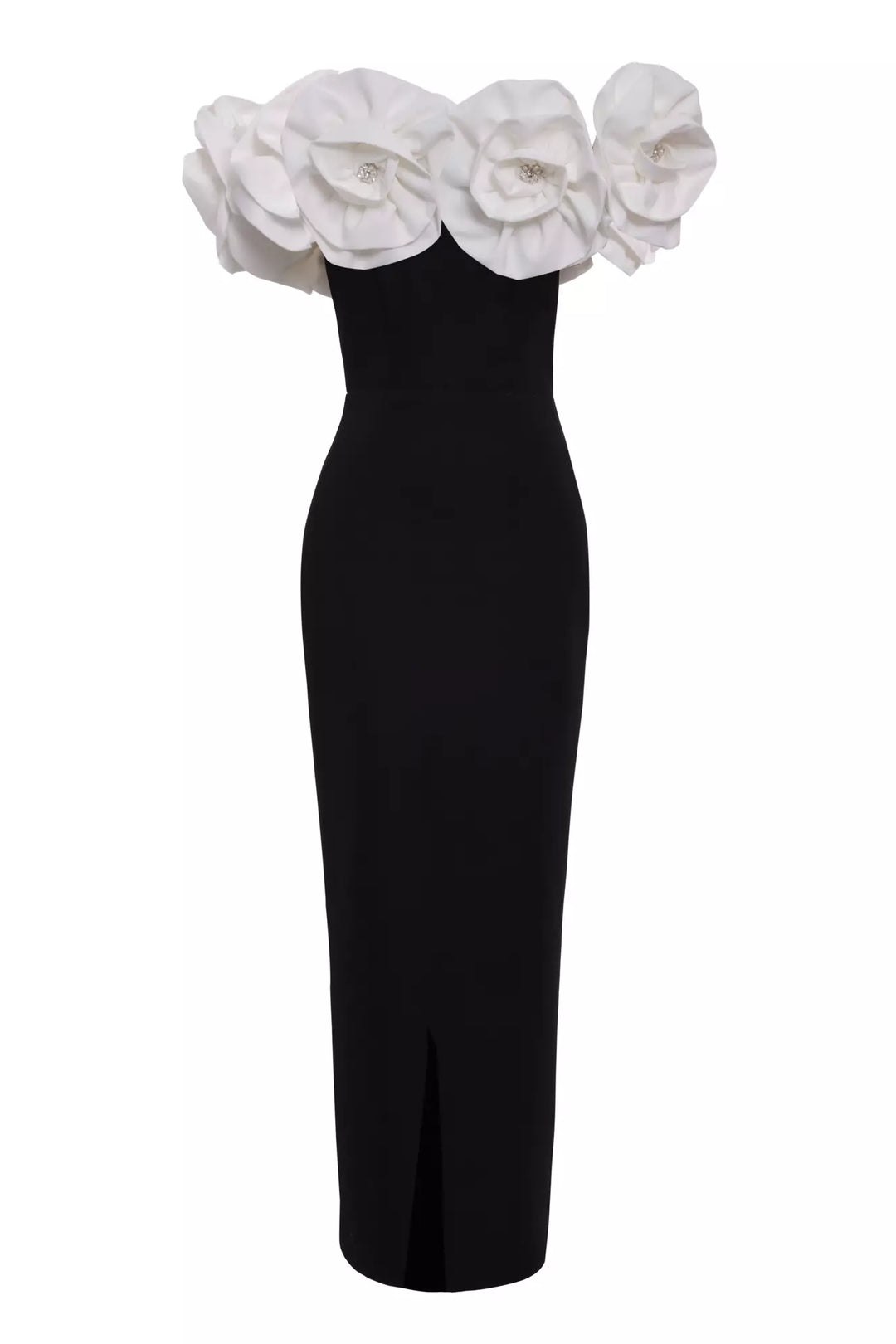 FRV Black triko sleeveless maxi dress - Tecate