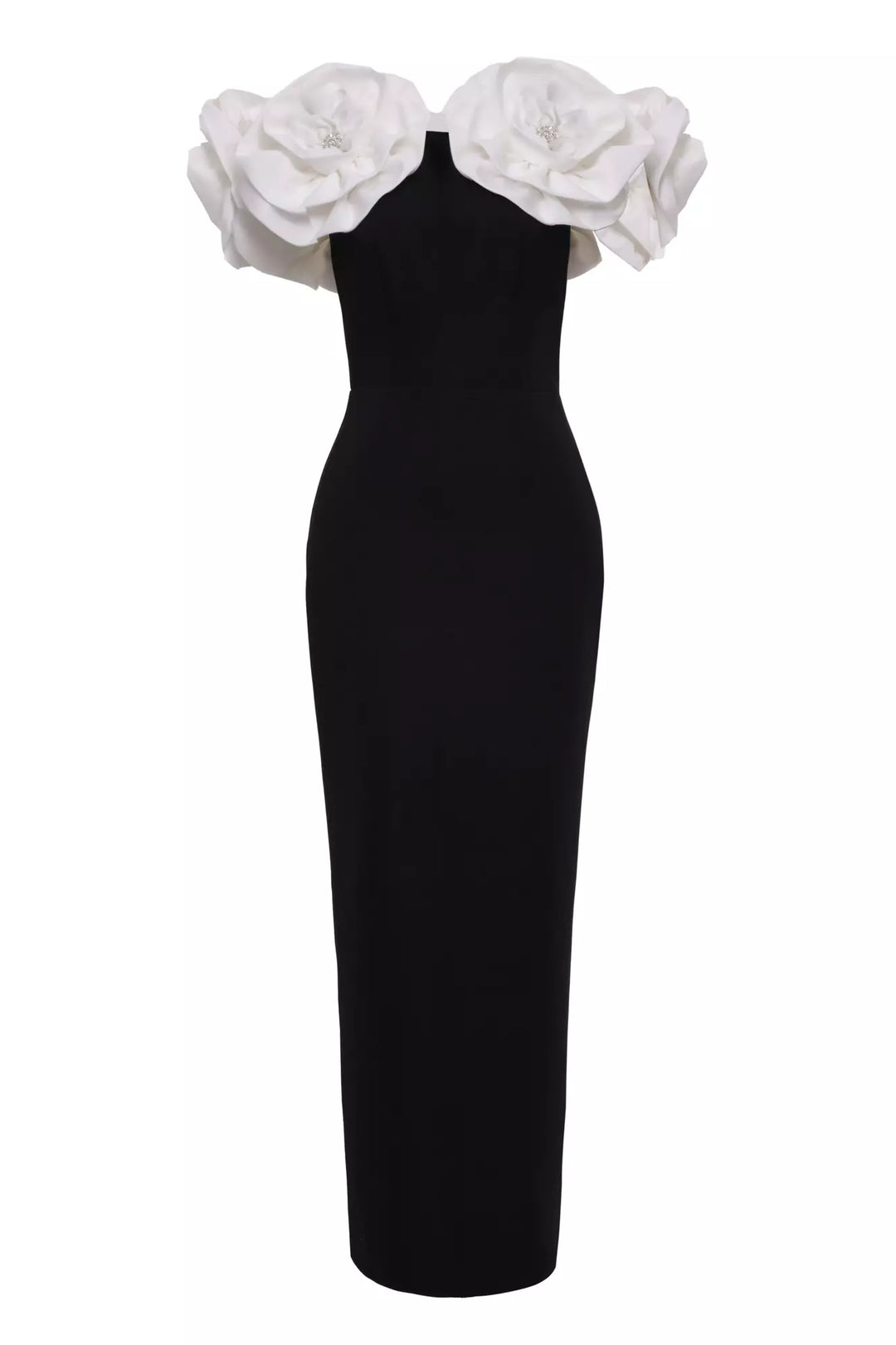 FRV Black triko sleeveless maxi dress - Tecate