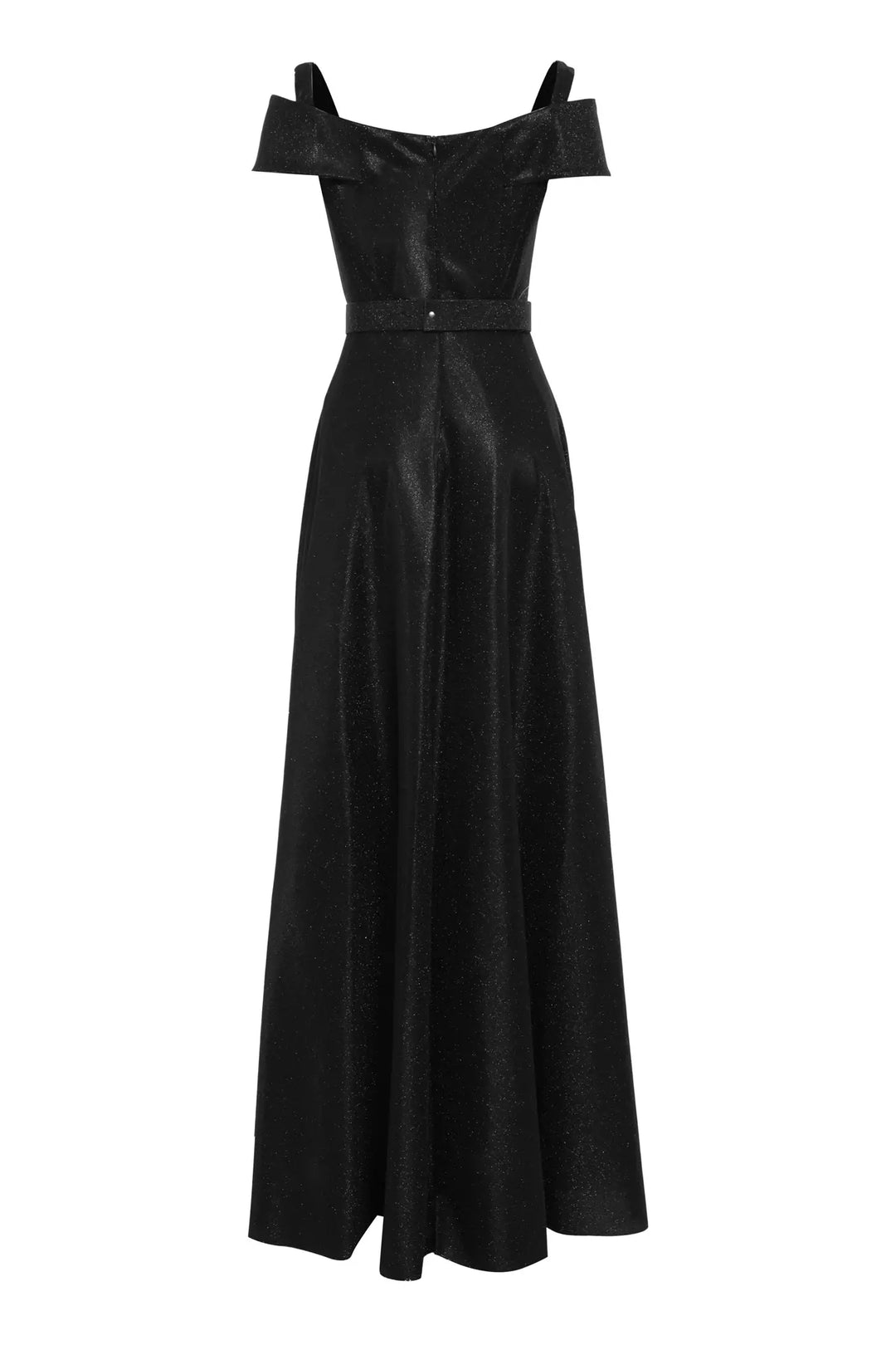 FRV Black glare sleeveless maxi dress - Clearwater