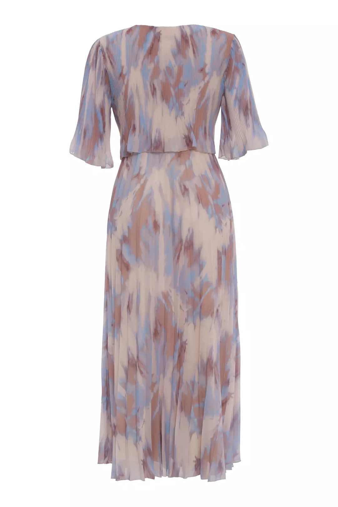 FRV Printed chiffon short sleeve midi dress - Montgomery Village