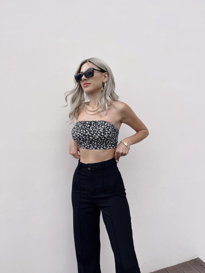 HLLY Women Touch Black Blouse - Slidell