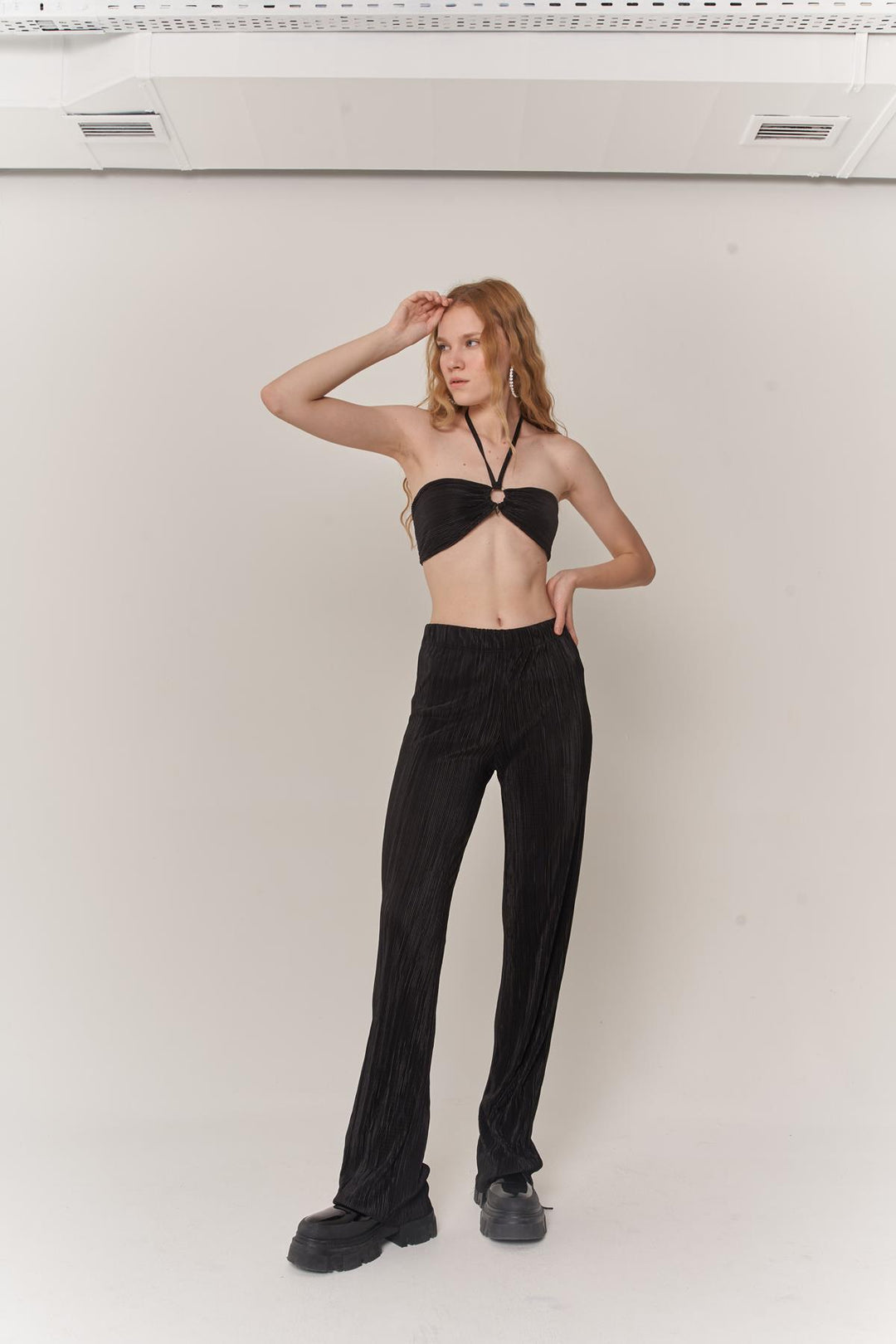 HLLY Women Cardy Sweatshirt Black - Schagen