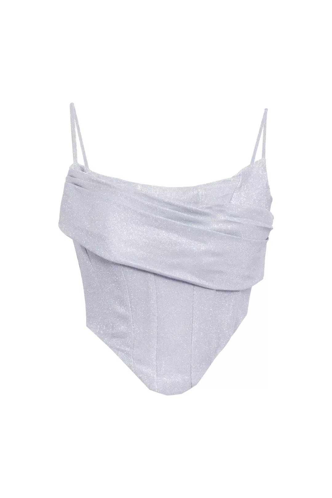 FRV Silver glare strapless mini blouse - Simi Valley
