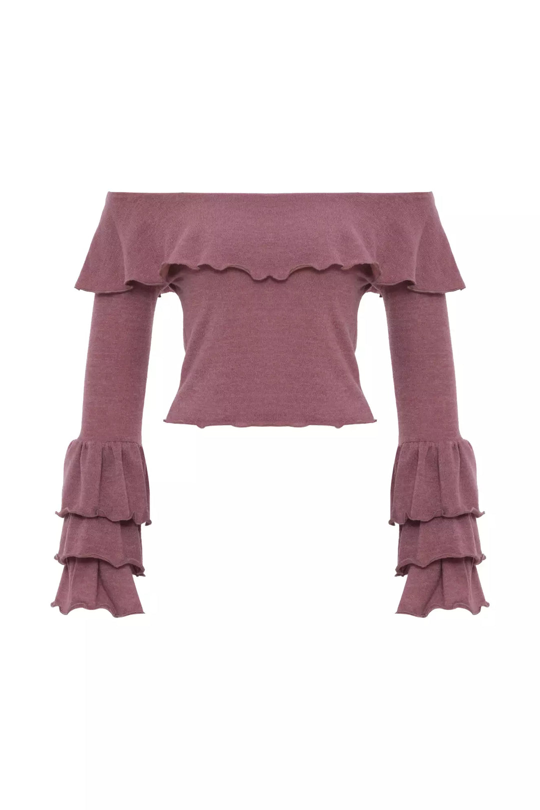 FRV Pink triko long sleeve blouse - West Bromwich