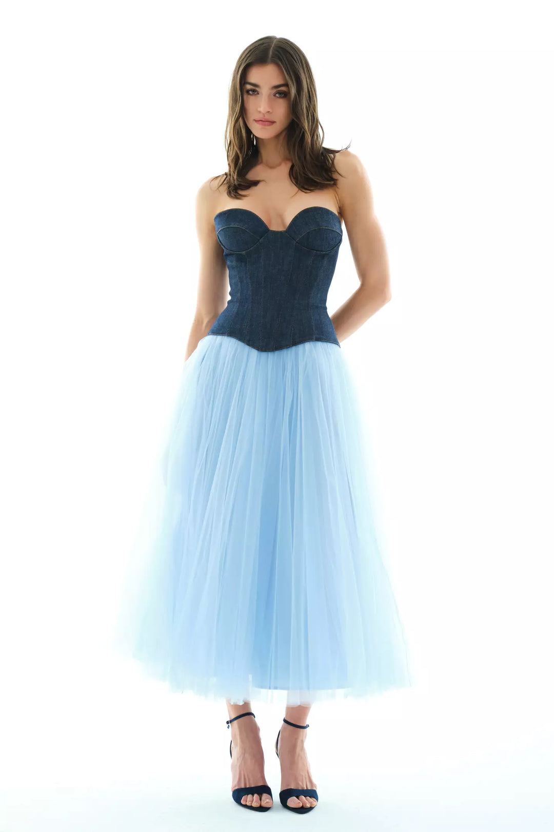 FRV Blue tulle long skirt - Torrejón de Ardoz