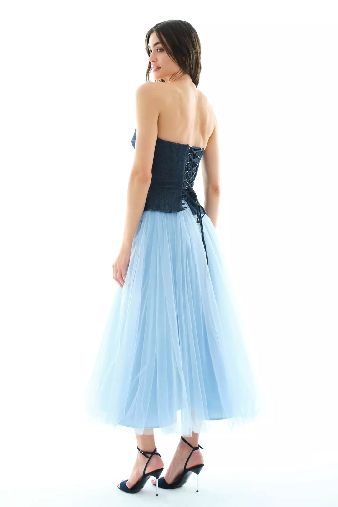 FRV Blue tulle long skirt - Torrejón de Ardoz