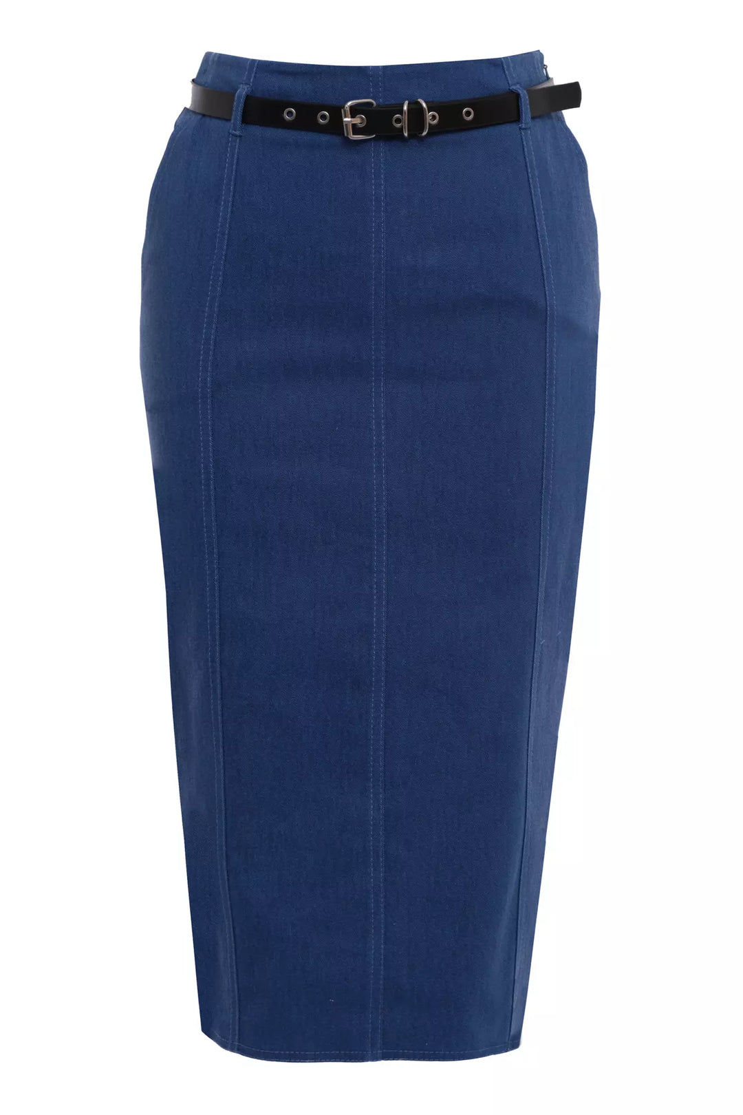 FRV Blue kot midi skirt - Raalte