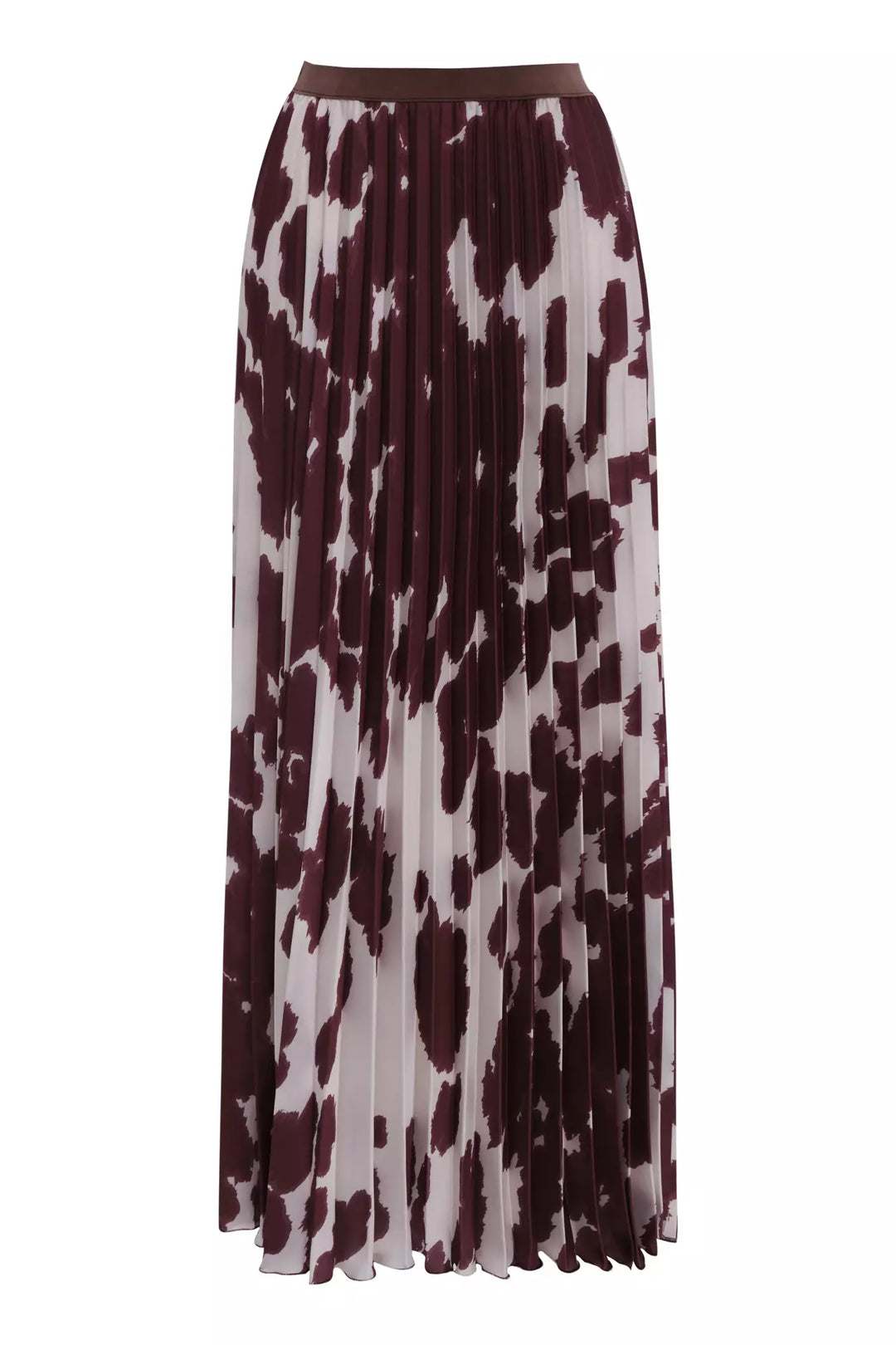 FRV Printed satin long skirt - Jalacingo