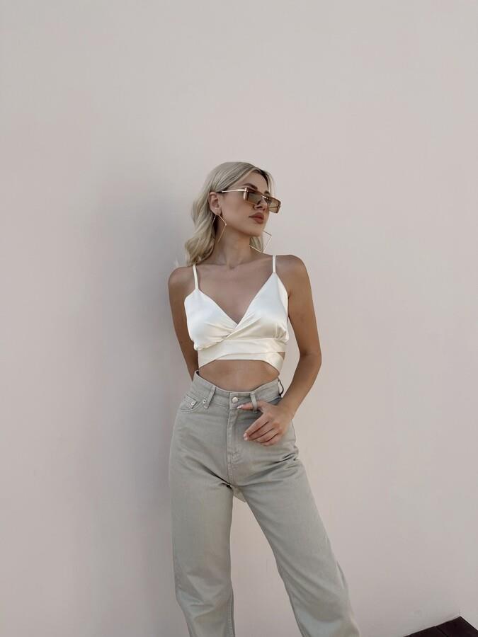 HLLY Women Grande Blouse Ecru - Lincoln Park