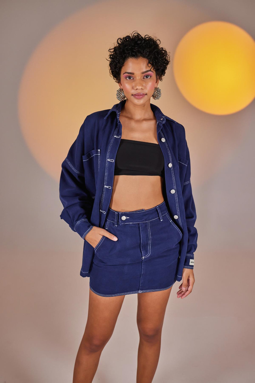 HLLY Women Sofie Skirt Navy - Monroe