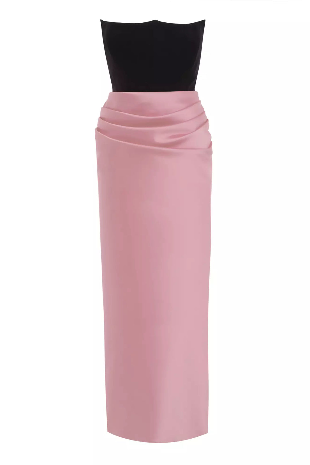 FRV Blush plus size satin sleeveless long dress - Schwabach