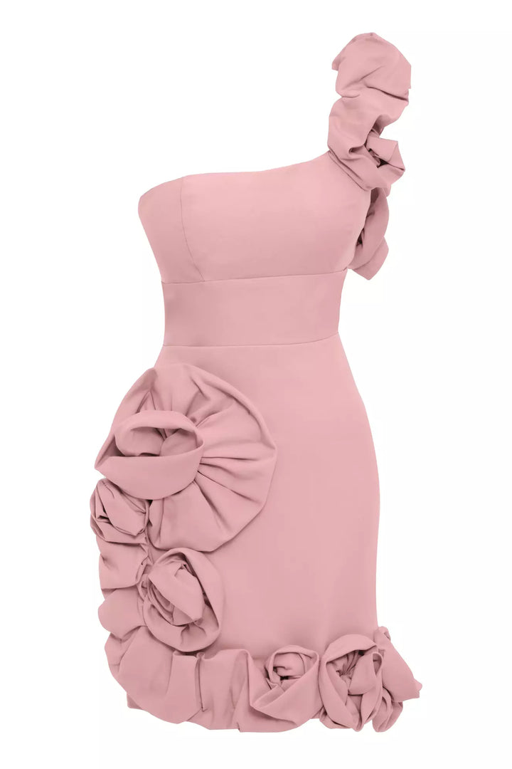 FRV Blush crepe sleeveless mini dress - North Bergen