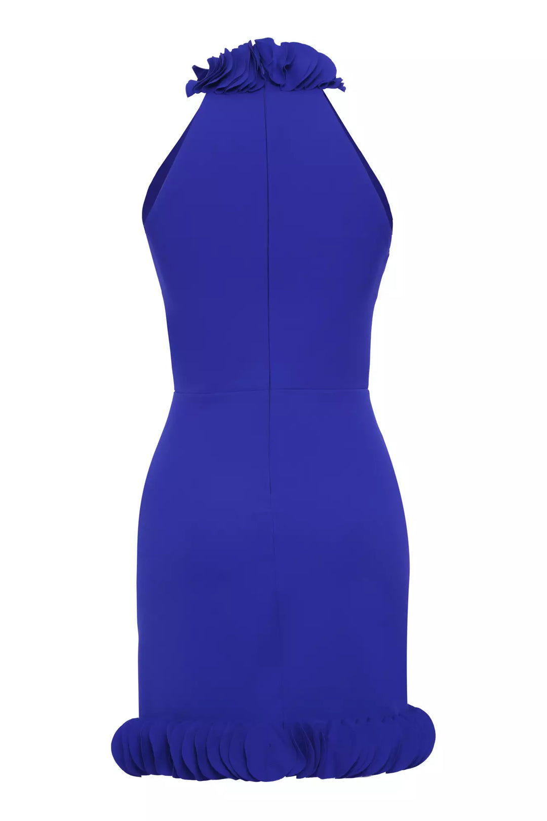 FRV Blue crepe sleeveless mini dress - Tudela