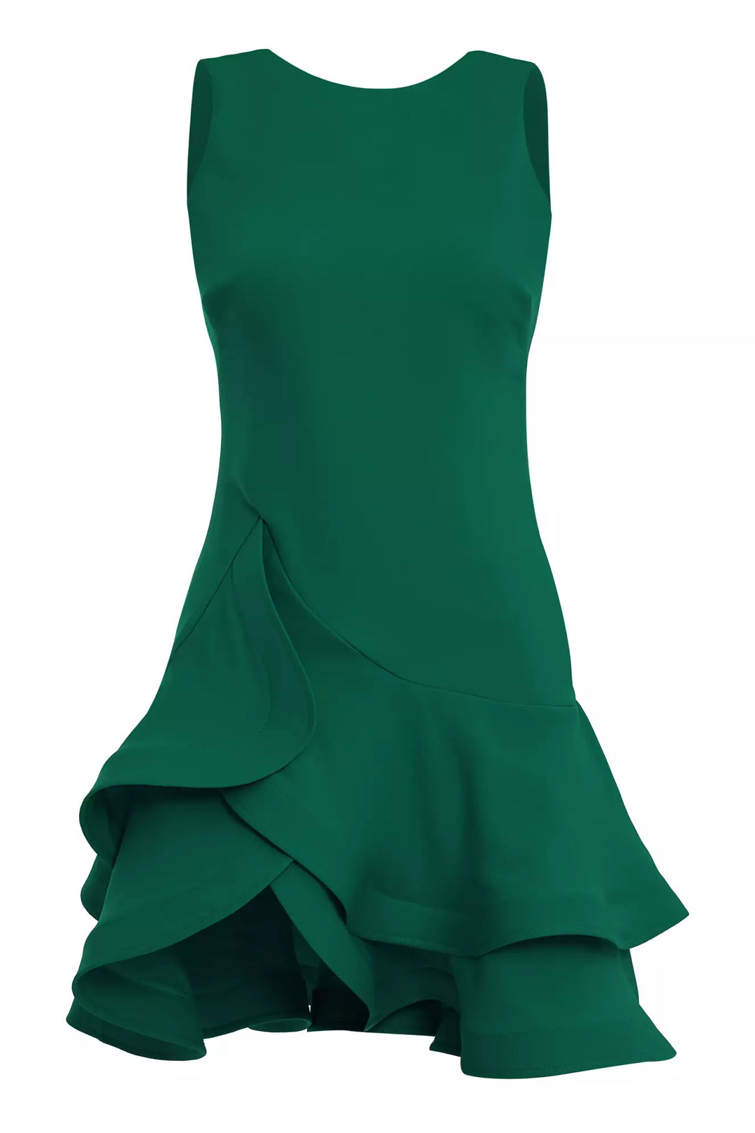 FRV Green crepe sleeveless mini dress - Pinto