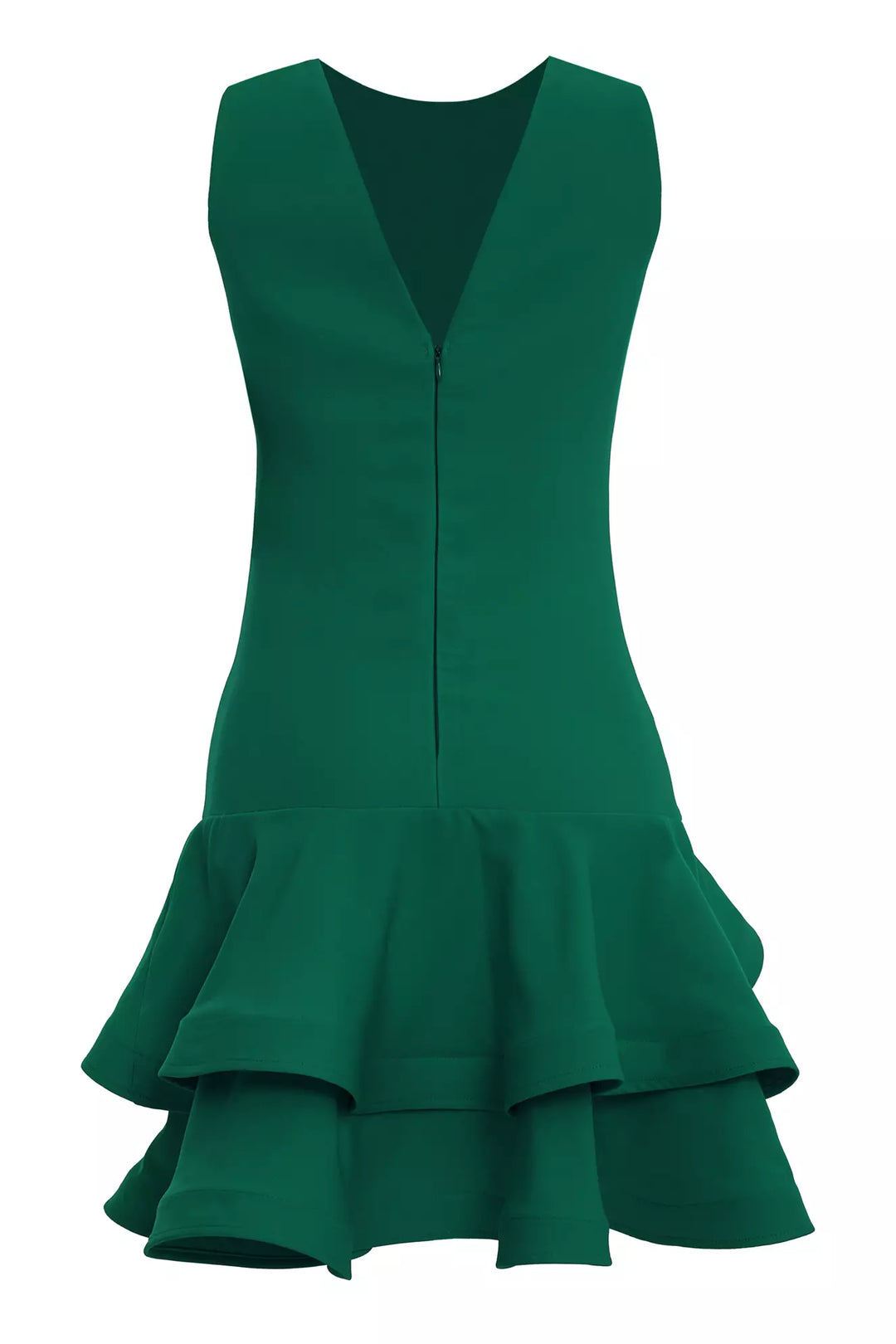 FRV Green crepe sleeveless mini dress - Pinto