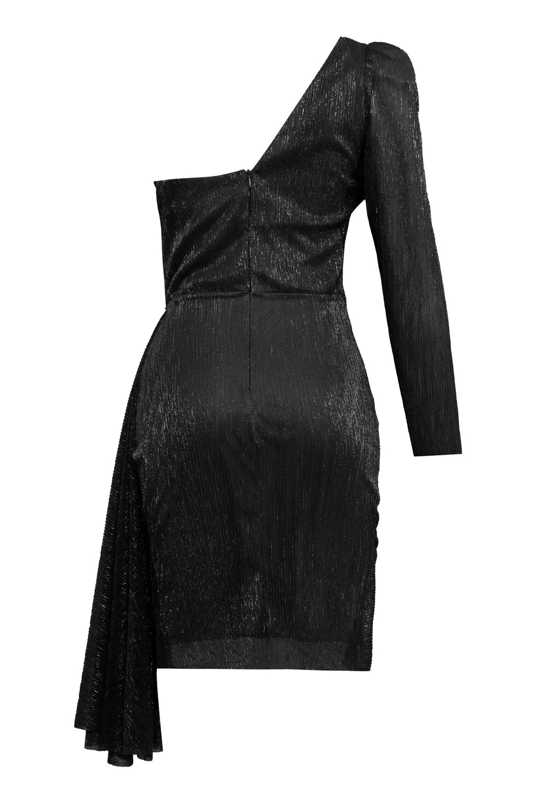 FRV Black moonlight single sleeve mini dress - Genk