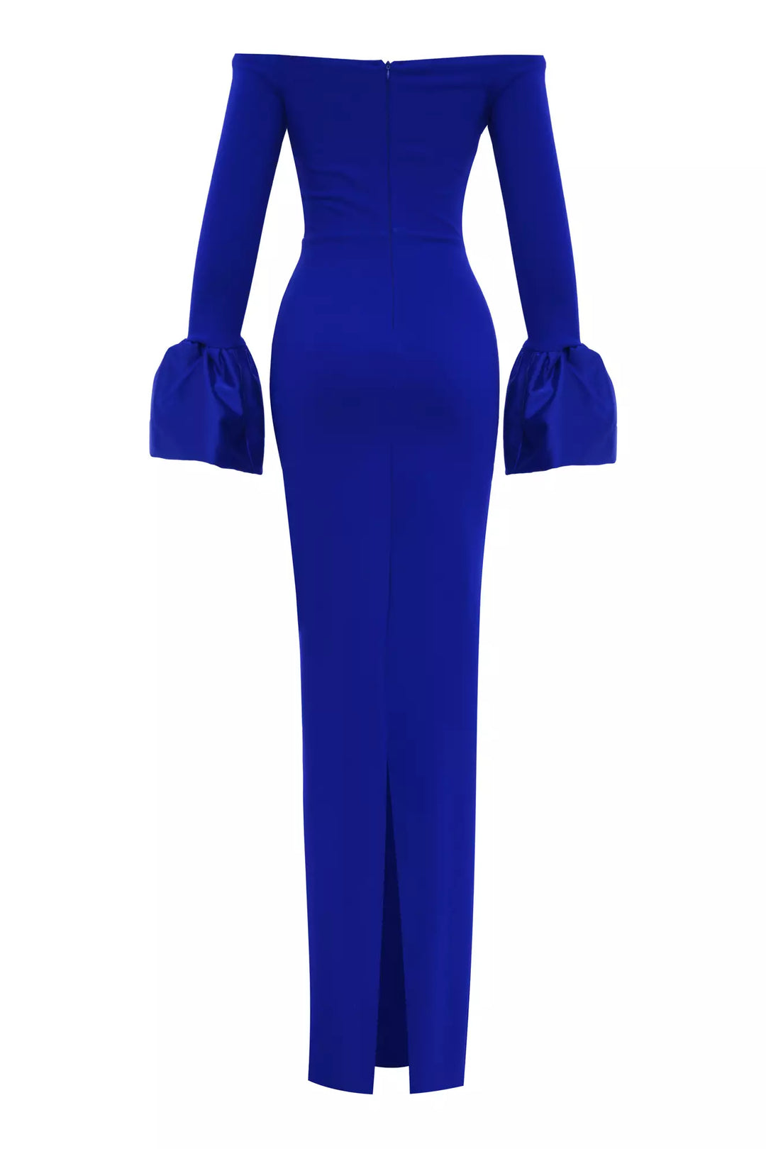 FRV Blue knitted long sleeve long dress - Norristown